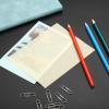 PATIKIL 40 Sheets Vellum Paper 4.25x5.5, Vellum Paper Printable Translucent Paper 100GSM for Invitations Laser Inkjet Printing Card Making Crafting Wedding Tracing, Light Gold view 3