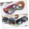 JEWEDECO Glasses Tray Molds for Silicone Casting 2pcs Epoxy Mold Eyeglasses Holder Organizer for Crafts view 3