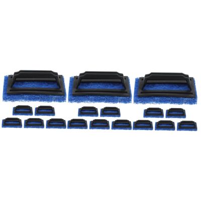 Healifty 3sets Brushes Scrub Brush for Ink Removal Plastisol Ink Cleaning Supplies 6pcs*3