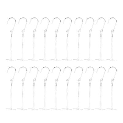 20Pcs Pattern Hooks, Hanging Sewing Making Metal Hanger with Rope Ergonomic Handle 260mm for Sewing