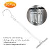 20Pcs Pattern Hooks, Hanging Sewing Making Metal Hanger with Rope Ergonomic Handle 260mm for Sewing view 4