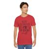 Easily Distracted by Sewing Stuff Shirt, Funny Sewciopath Sewing Lover Tee | Quilter Gift | Sewing Enthusiast Shirt for Women Heather Red view 1