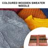 10Pairs 20cm Double Pointed Crochet Knitting Needle 2.75mm-6mm Double Ended Wood Needle For Knitting Sweater Hat Sock view 2