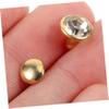 BEBEMOKO 100pcs Rhinestone Rivet for Clothing Shoes Bags Crystal Rivets for Easy Installation for Unique Designs and Creative Projects view 3