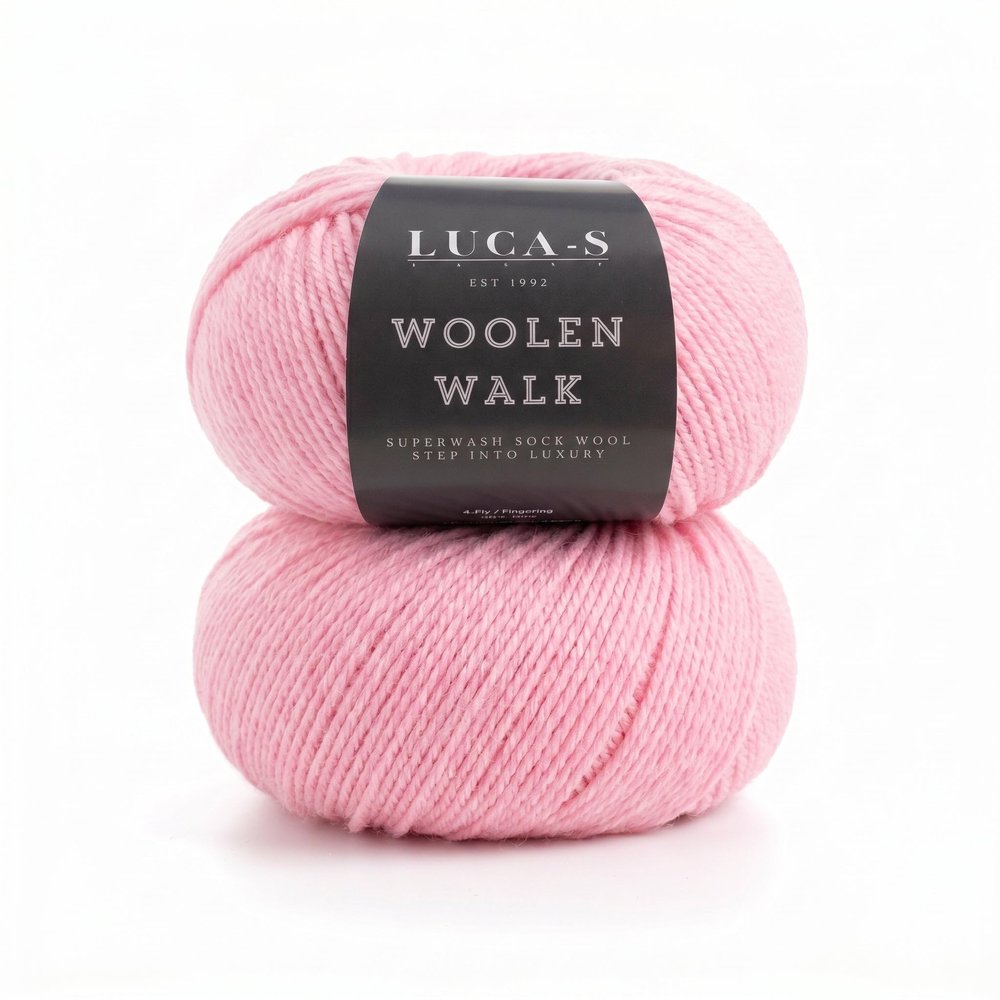2PCs Superwash Sock Wool for Knitting, 4 Ply Sock Yarn from 75% Pure Wool - 25% Polymide, 50g Sock Hand Knitting Yarn