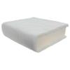 FoamRush 9" x 18" x 113" Seat Cushion Foam with Batting/Dacron (Cushion Seat Replacement) Made in USA view 1