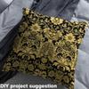 Feelyou Sugar Skull Fabric by The Yard Kids for Kids Boys Girls Gothic Skull Upholstery Fabric for Chairs 5 Yard Striped Boho Fabric Skeleton Reupholstery Fabric Decor Soft Flannel view 4