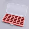 ciciTree Red 30 Bobbins Storage Case Holder Compatible for Bernina New 8 Series Jumbo view 3