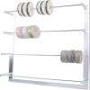 JYDQMOLS Ribbon Organizer Rack Craft Room Ribbon Rack Sewing Tool Wall Mounted Large Thread Holder Space Saving Wire Spool Rack Thread Holder Ribbons Roll Storage Rack view 1