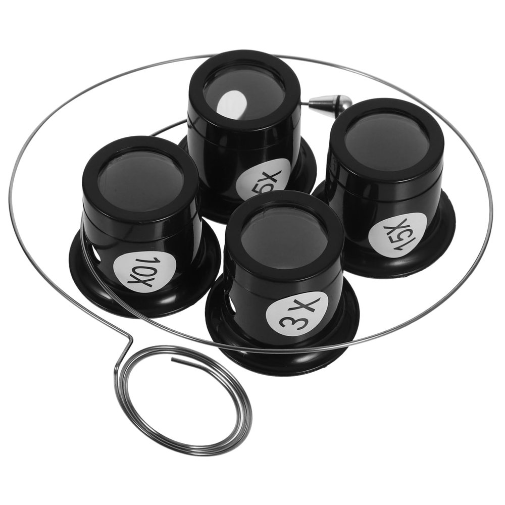 WATIIFUFU Ergonomic Watch Repair Magnifying Glass Loupe Craft Magnifier Jewelry Making Tool Glass