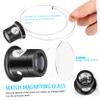 WATIIFUFU Ergonomic Watch Repair Magnifying Glass Loupe Craft Magnifier Jewelry Making Tool Glass view 3