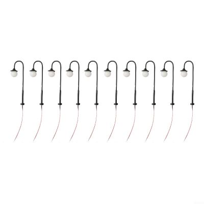 10PCS Model Railway Train Lamp HO/N Scale Model Railway Led Lamps For Railway Building Layout