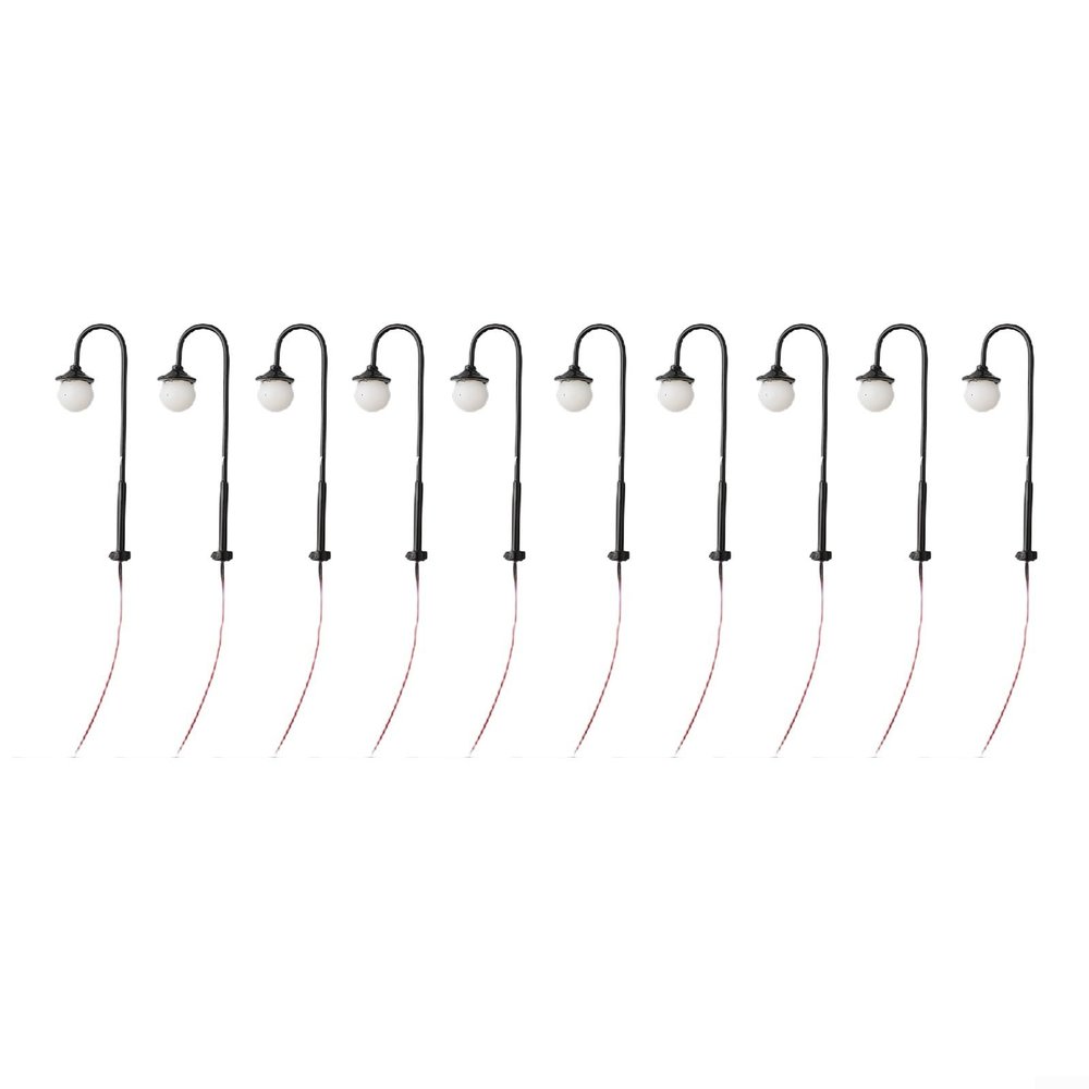 10PCS Model Railway Train Lamp HO/N Scale Model Railway Led Lamps For Railway Building Layout