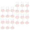 24 Pcs Wooden Crochet Doll Stand Double Single Needle Knitted Display Holder for Doll Collectors and Enthusiasts view 1