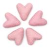 Glaciart One Felted Hearts - 4 (5 Pcs) - Needle Felting - Needle Felting & Essential Oils Ready - Handmade in Nepal Using 100% Natural New Zealand Wool, for Art Projects & Valentines Decor view 1