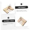 MUSISALY Wooden Mooring Tool for Sailing Models Compact Lightweight Fixed Device Made from Compatible Model Ships for Rigging and Secure Docking view 3