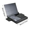 Baoblaze Model Building Workstation with Pliers Rack and Tool Drawer, 14.17 x 11.02 in PP Work Table for DIY Model Making view 4