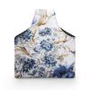 Qehuruxo Blue Flower Yarn Bag Knitting Bag Yarn Project Storage Bag Waterproof Yarn Project Storage Bag Yarn Bags for Crocheting on The Go view 2