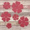 Card Making Supplies,Cutting Dies for Crafts,11.7x10.7cm Flowers Metal Cutting Dies Stencils for Scrapbooking Album Paper Card Template Mold Embossing Craft Decor view 1