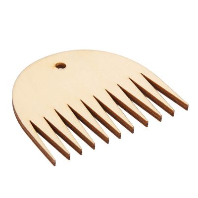 Weaving Comb, Weaving Comb 11 Teeth Wooden Weaving Comb Tapestry Weaving Comb Tool Acrylic Knitting Comb Tools DIY Braided Accessories for Weaving Lovers