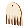 Weaving Comb, Weaving Comb 11 Teeth Wooden Weaving Comb Tapestry Weaving Comb Tool Acrylic Knitting Comb Tools DIY Braided Accessories for Weaving Lovers view 4