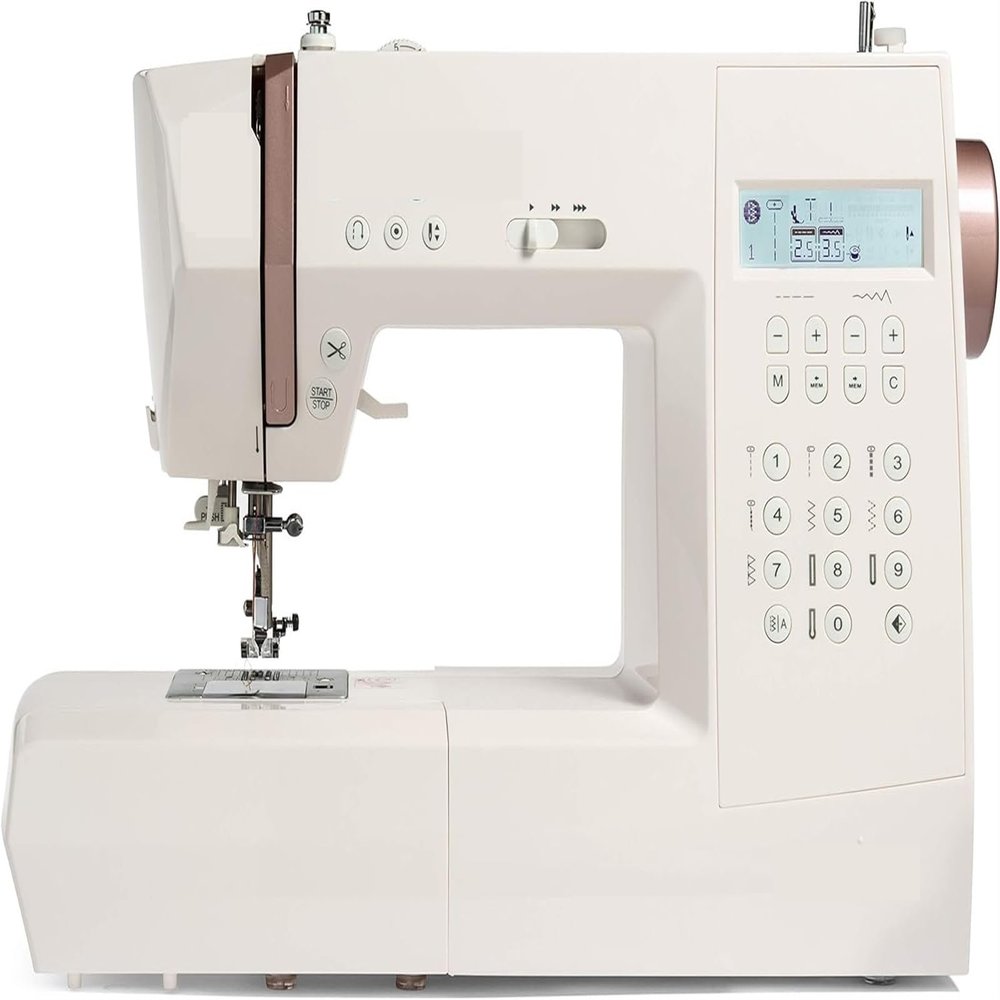 Sewing Machines, Sewing Machine Computer-Controlled 197 Stitch Patterns 1 Full Alphabets Suitable For The Creative Sewer And Quilter