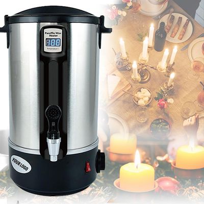 Candle Making Kit,Wax Melter for Candle Making 8L/10.8L/12L/16L/20L/30L/35L with Faster Pour Spout and Temp Control DIY Candle Making Supplies for Adults,Beginners,8L,10.8L