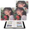 KJIZMO Strawberry Anime Photo Album for Family Wedding Picture Anniversary 3-Ring DIY Picture Book Leather Cover Photo Album Self-Stick Scrapbook view 2