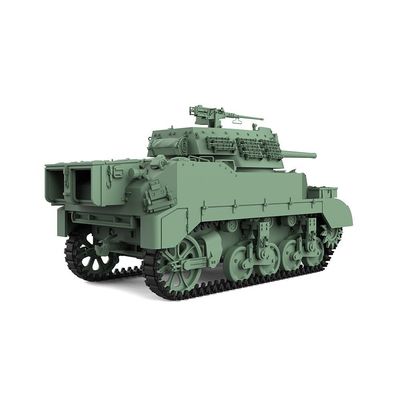 MRY-SFW 1/144 Military Model US M8A1 75mm Artillery Carrier Armored Combat Vehicle