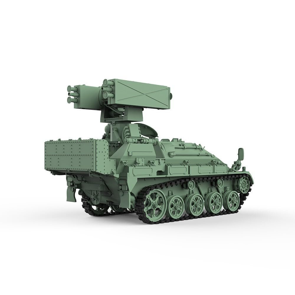MRY-SFW 1/144 Military Model German Querker 2 Air Weapon Carrier Ozelot Armored Vehicle