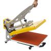Heat Press Machine, 16"x20" Auto Open Clamshell Heat Press with Tri-fold Slide Out Base, 1800W Digital Sublimation Printer Heat Transfer Machine for T Shirts Bags Gifts Business view 3