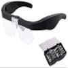 CZCZC Gift, 1.5X 2.5X 3.5X 5.0X Magnifier Eye Loupe LED Lighting USB Rechargeable Magnifying Glass for Jewelers Watchmaker Magnifier view 2