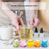 Heigble 6.6 lb Gel Candle Wax Making Clear Handmade High Density Jelly Candle Wax with Wick and Stickers with Dye for DIY Making Kit view 3