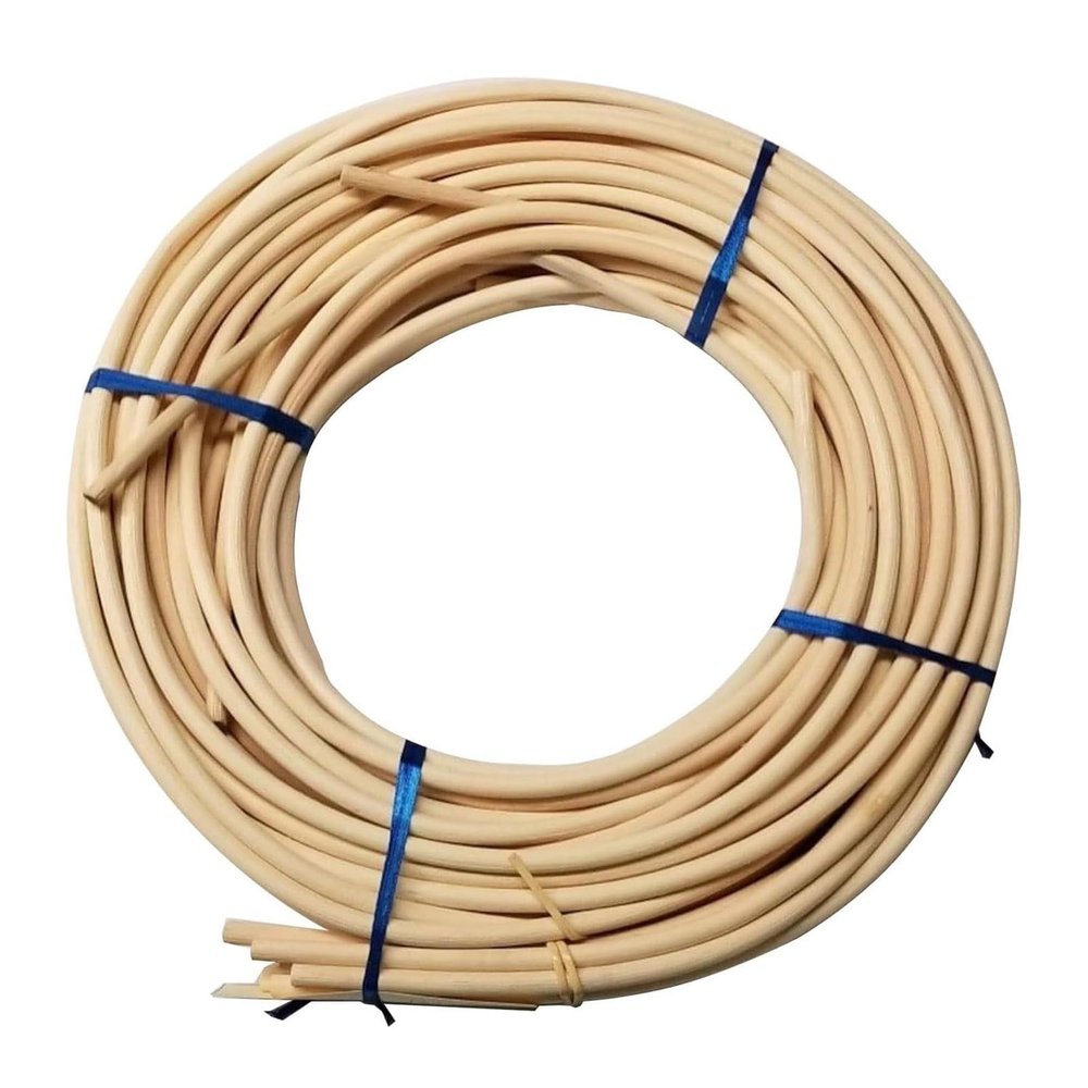 Round Reed for Seat Basket Weaving High Toughness Reed Spline for Rattan Furniture Making Natural Wicker Furniture Repair and Replacement Supplies for Chair Table, Not Easy to Break(3mm)