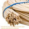 Round Reed for Seat Basket Weaving High Toughness Reed Spline for Rattan Furniture Making Natural Wicker Furniture Repair and Replacement Supplies for Chair Table, Not Easy to Break(3mm) view 2