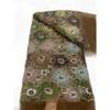 2024 African Beads Tulle Lace for Sequin Fabric Lemon Green Party Dress ML110N36 (Coffee) view 1