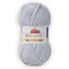 1 Skein/Pack Himalaya Dolphin Baby Chenille Yarn, Each Ball 100 gr (3.5 oz), 120 m (132 Yards), 100% Polyester, Super Bulky Baby Blanket Velvet Amigurumi Yarn, 80325 - Light Gray view 1