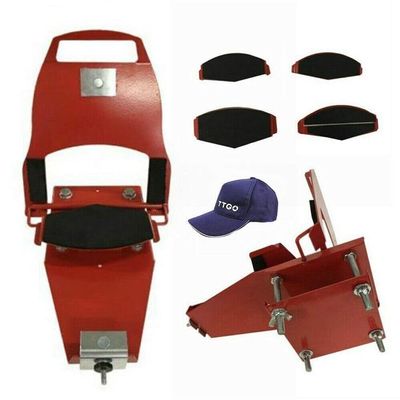 WLYPE Hat Screen Printing Machine, Screen Printing Machine Manual Curve Hat Print Machine with 4 Pcs Standard Platen 6" x 3.375"