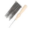 Needle Felting Needles, Felting Tools Needle Felting Kit Wool Felting Tool Kit Wood Handle Stainless Steel Felting Needles Felting Supplies Felting Needles with Three Needle view 4