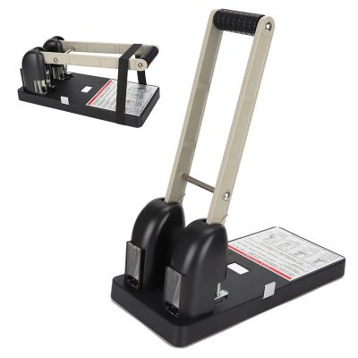 Manual 2 Hole Punch, 150 Sheet Capacity Labor Saving Flipchart Punch Heavy Duty Paper Punch for Home Office School Supplies