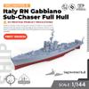 MRY-SFW 1/144Military Model Kit Italy RN Gabbiano Sub-Chaser Full Hull view 2