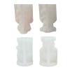 4 Pcs Little Girl Molds Baking Molds Flower Wishing Girl Silicone Moulds Soap Molds Chocolate Ice Baking Tool view 3
