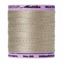 Cotton Sewing Thread - 50wt - Solid Colors - 100% Cotton Thread with Silk-Like Finish (3559 - Drizzle)