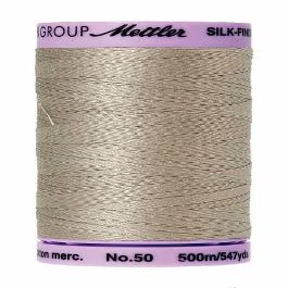 Cotton Sewing Thread - 50wt - Solid Colors - 100% Cotton Thread with Silk-Like Finish (3559 - Drizzle)