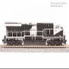 Broadway Limited 8601 GE AC6000, Roy Hill Mining #1017, Black/White Paint, No-Sound/DCC-Ready, N Scale view 2