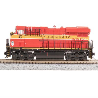 Broadway Limited 8638 GE ES44AC, FEC 807, Red & Yellow, No-Sound/DCC-Ready, N Scale