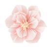 10pcs Large Crepe Paper Flowers 11.8 Inch Handcrafted Giant Crepe Flower Decorations for Party Wedding Birthday Backdrop Wall Decor, (Peach) view 1