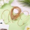 FASHEWELRY 15Pcs Adjustable Waxed Necklace Cord Bracelet Chains Rope Polyester Macrame String Waxed Rope Cord for Charms Pendants DIY Bracelet Supplies(Burlywood) view 2