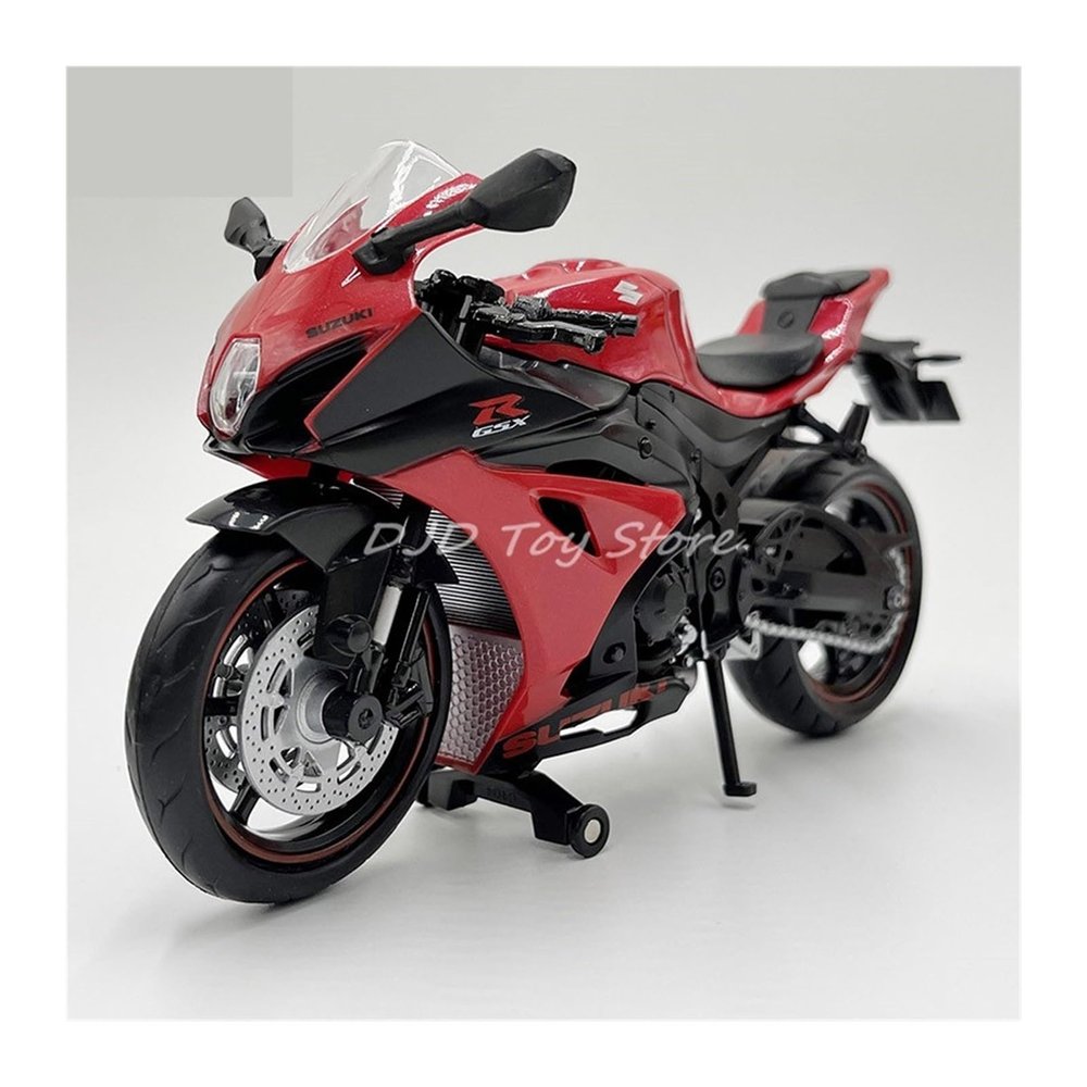 ATXTLWL 1:12 Model Suzuki GSX-R1000R L7 with Accessories Wheels for:Die-Casting Motorcycle Gift Collection(B)