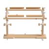 ELUKHT Cross Stitch Stand Table Hands Free Embroidery Stand Cross Stitch Frame for Handwork Quilt Frame for Hand Quilting Wooden Tapestry Frame view 4